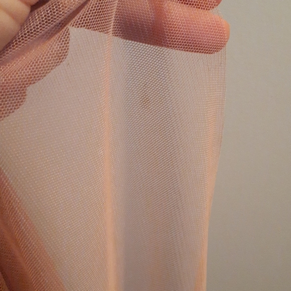 BHLDN Anthropologie Mauve Sequin Formal Gown Dress Size 4 Prom Bridesmaid Flawed - Picture 13 of 16